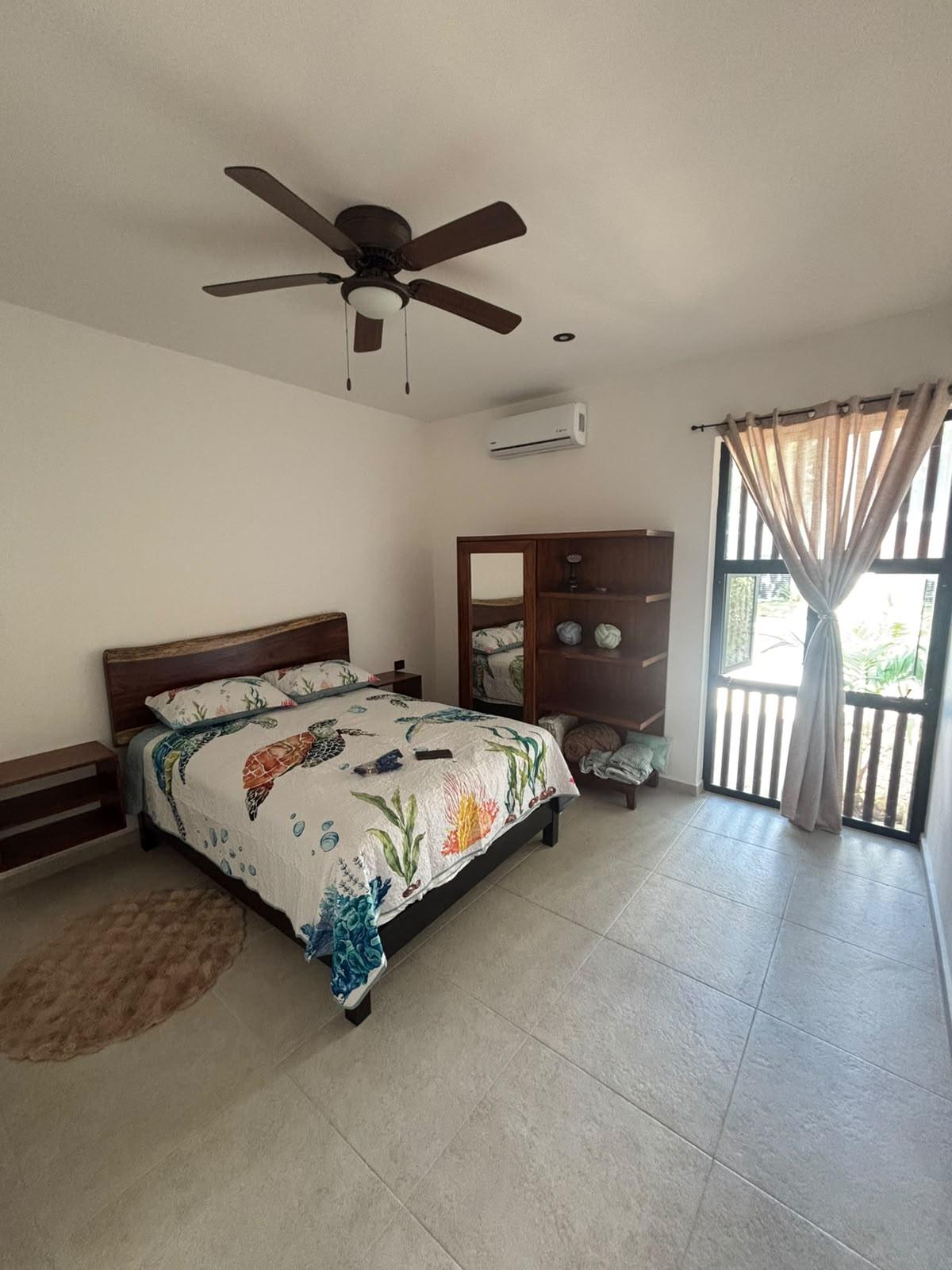 Casa amueblada de 2 recámaras en Aldea Ha