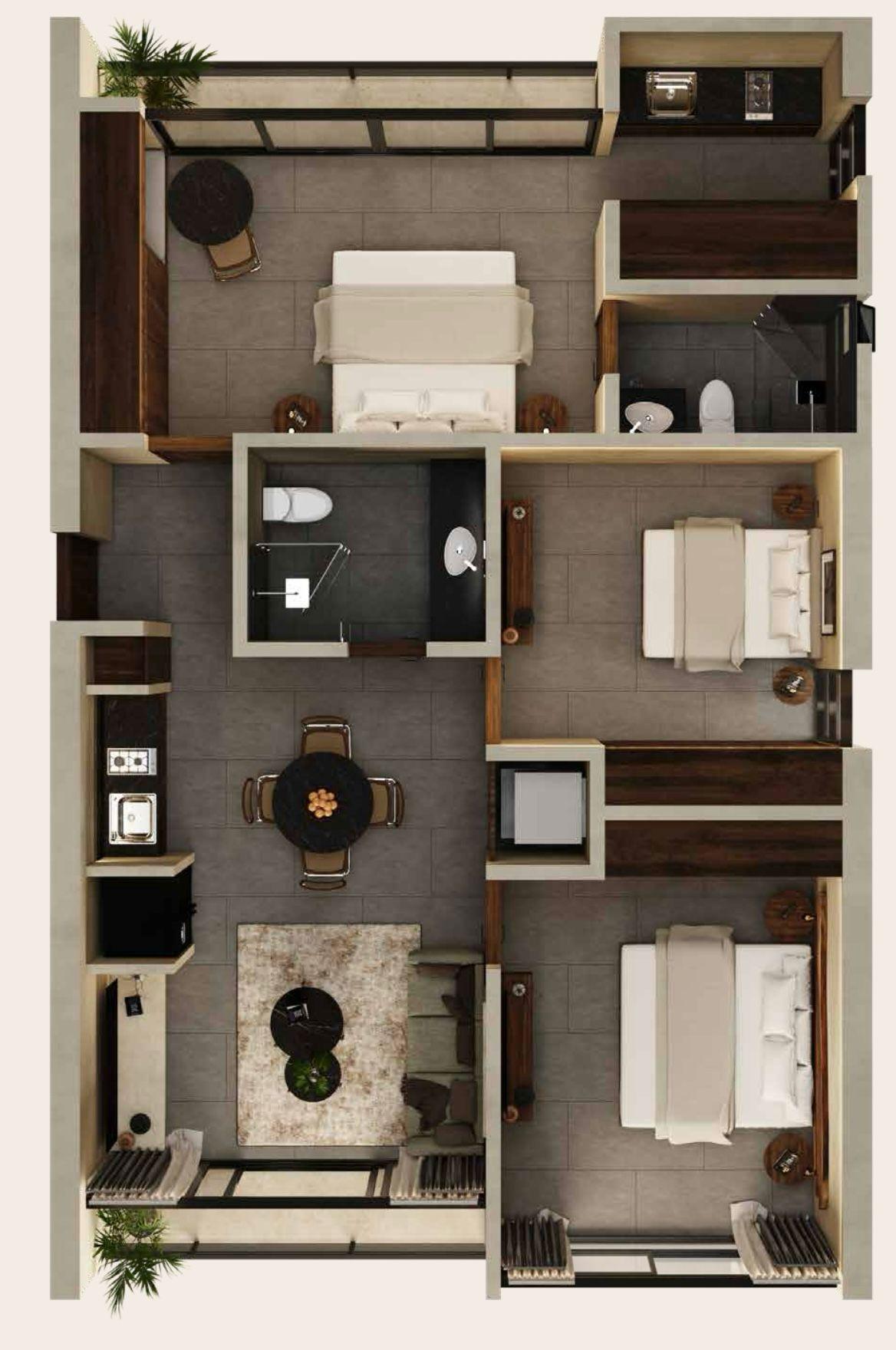 STRELA Residences: brand-new lock-off 3-bedroom condo